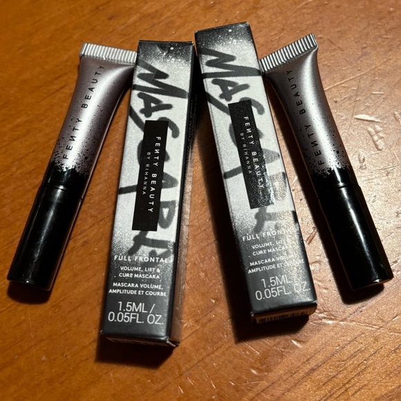 2 Fenty Beauty Full Frontal Mascaras - Picture 1 of 13